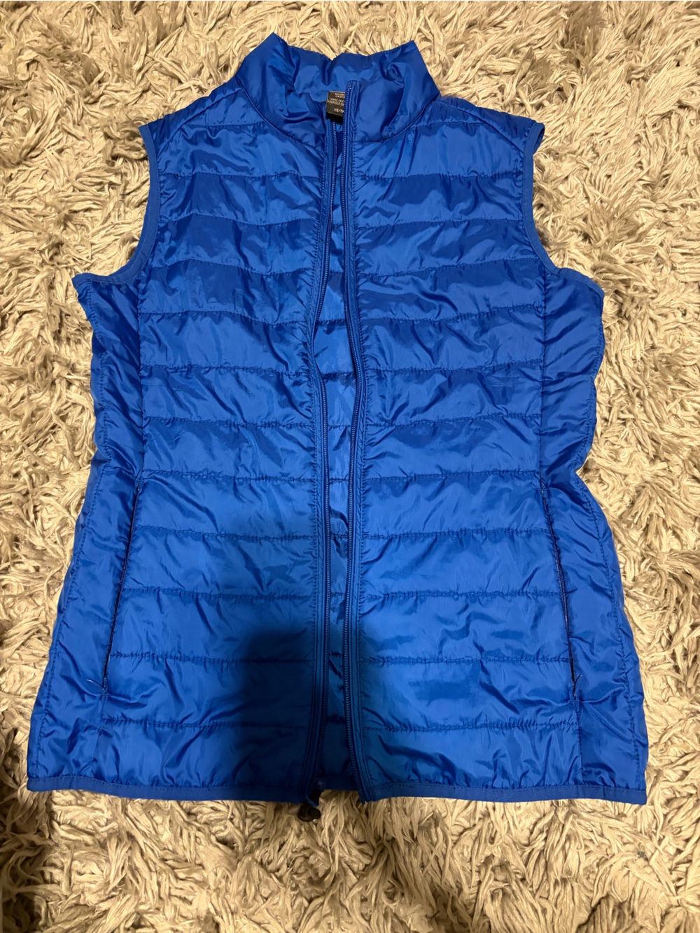 Core 365 Ladies Blue Quilted Puffer Vest